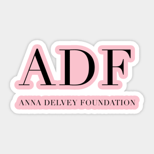 ADF - Anna Delvey Foundation Sticker